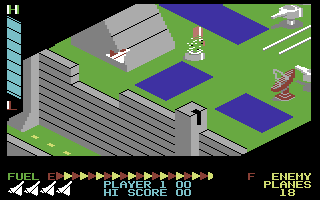 Super Zaxxon screenshot 2 for Commodore 64